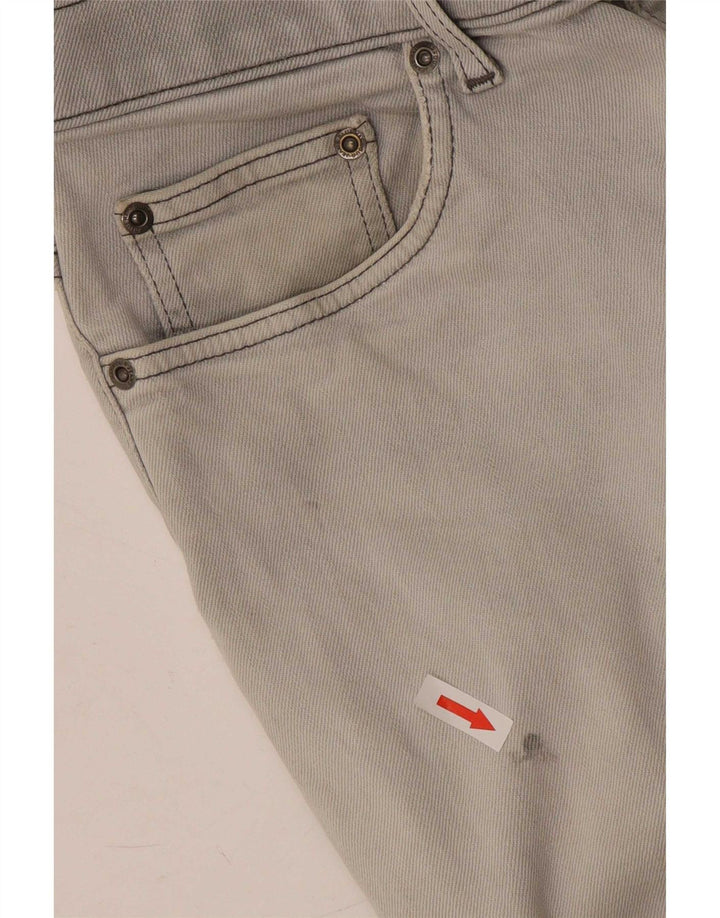 Marks & Spencer Jean droit Blue Harbor homme W34 L29 coton gris