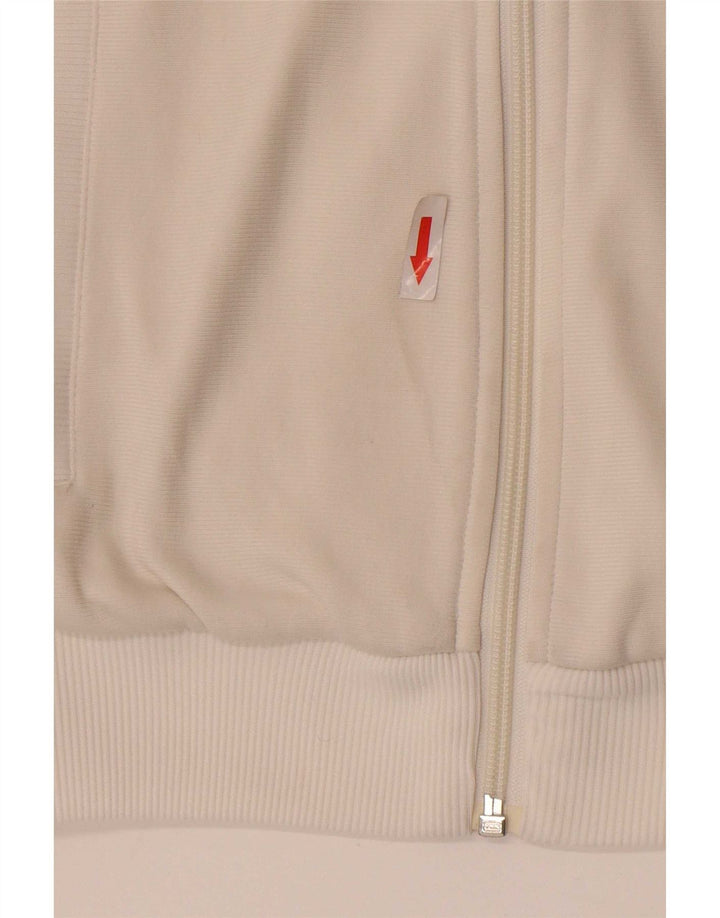Adidas Veste de survêtement pour femme EU 36 Petit Blanc Polyamide