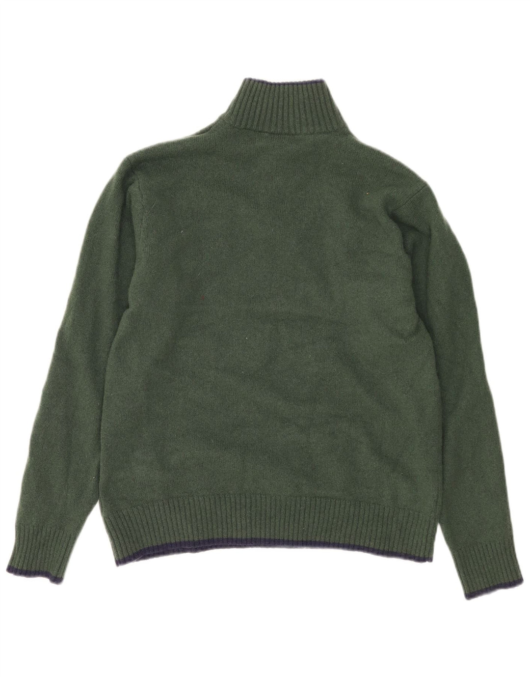 FILA Pull col zippé pour femme UK 18 XL Kaki Laine d'agneau