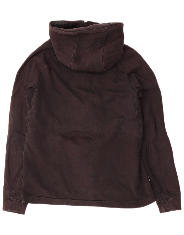Nike Sweat à capuche zippé pour homme en coton noir moyen