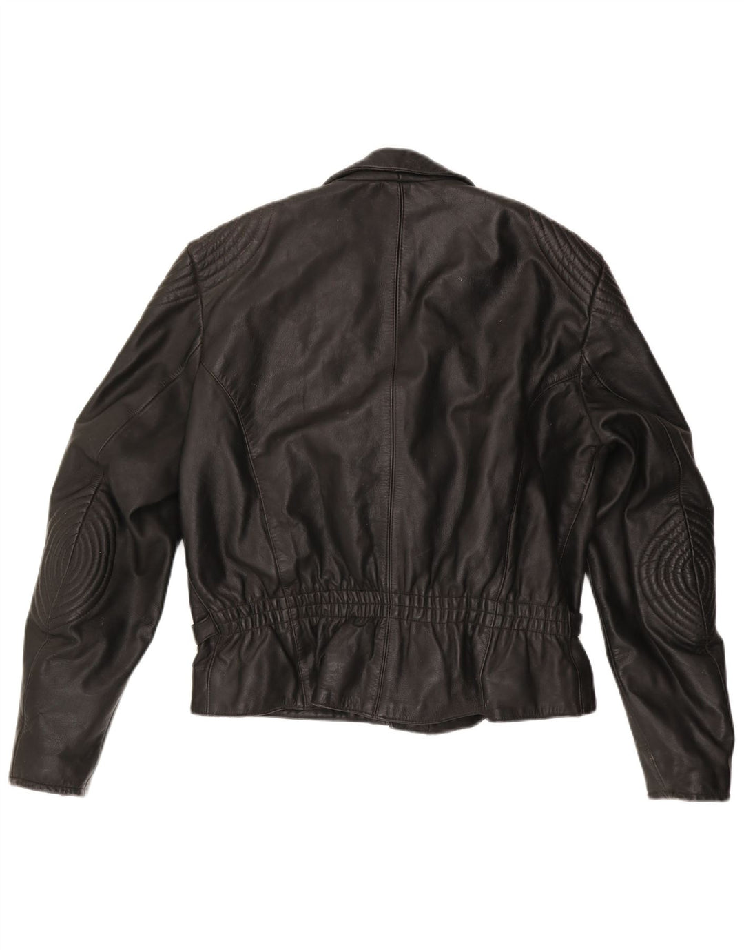 HEIN GERICKE Veste de motard en cuir pour homme UK 38 Cuir noir moyen