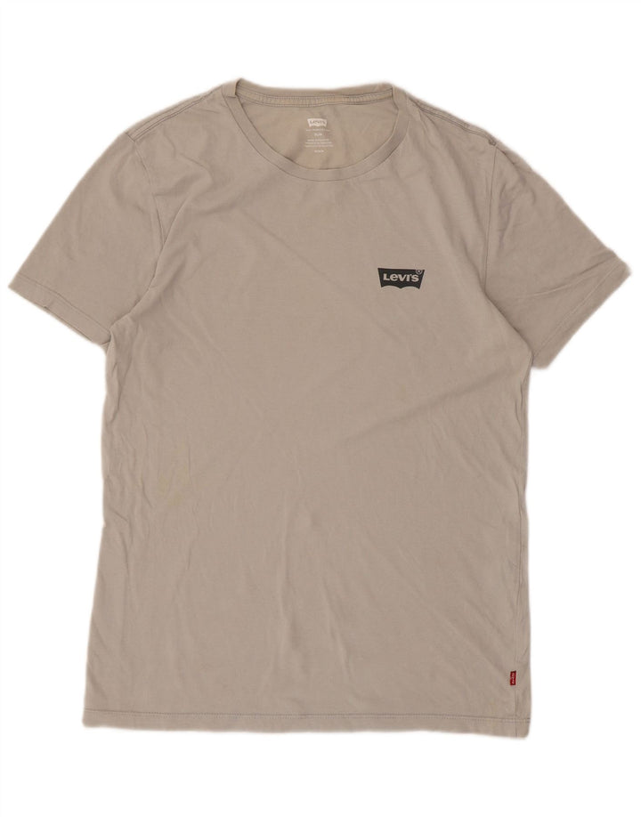 Levi's Tee-Shirt Slim Fit Homme Gris Moyen