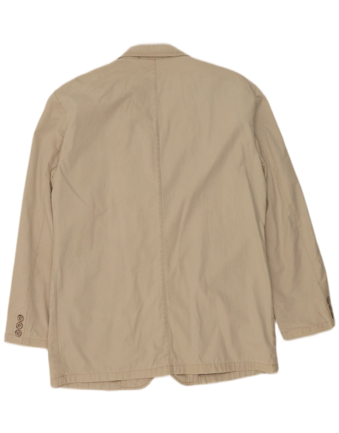 Camel Active Veste Blazer 3 Boutons pour Homme UK 40 Grand Coton Beige