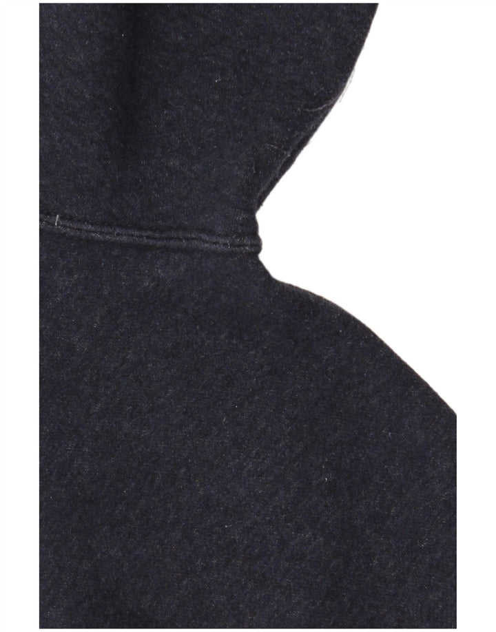 NIKE Pull à capuche zippé pour homme en coton bleu marine moyen