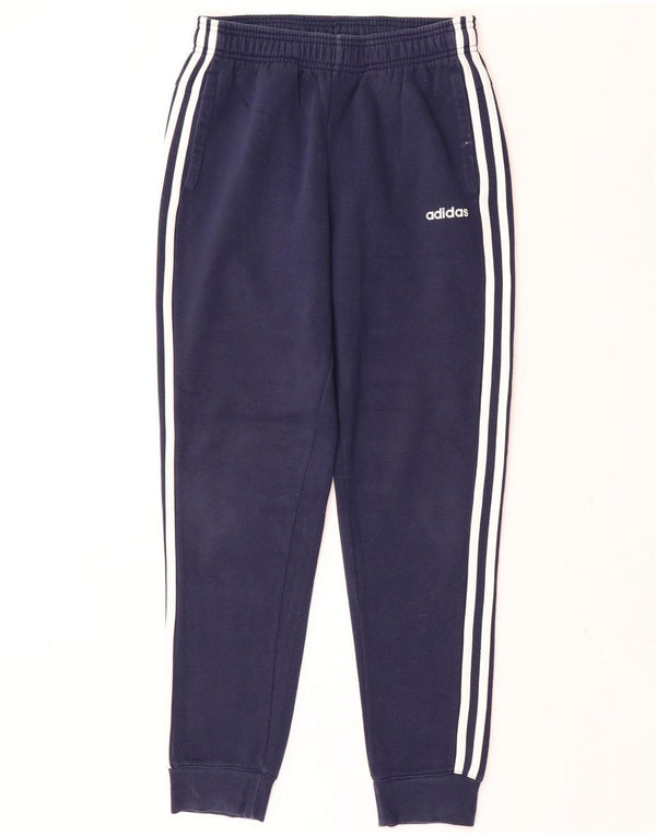 Adidas Pantalon de Survêtement Garçon Joggers 13-14 ans Bleu Marine Coton