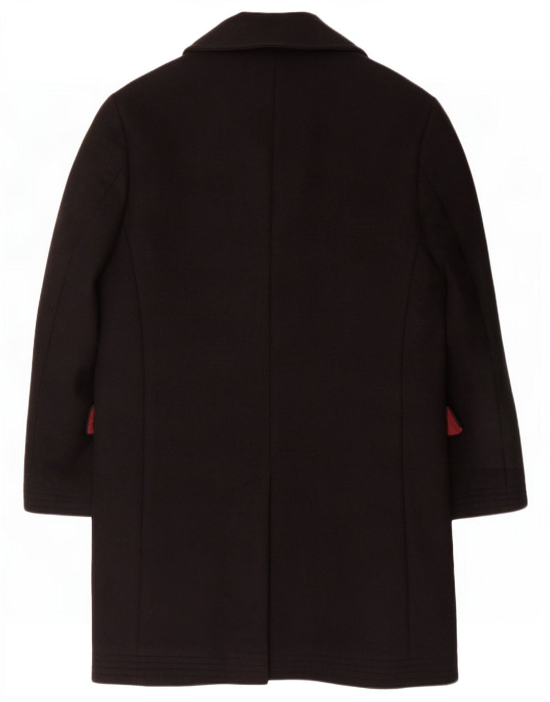 Barbour Manteau à double boutonnage pour hommes UK 44 2XL Laine noire