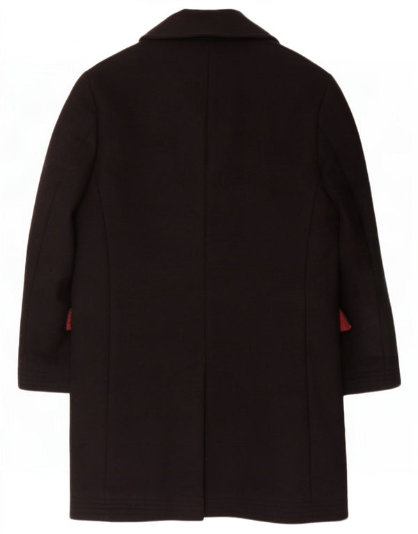 Barbour Manteau à double boutonnage pour hommes UK 44 2XL Laine noire