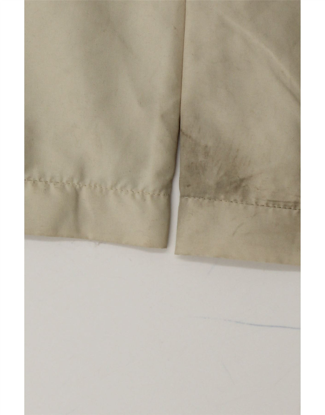 REEBOK Pantalon de survêtement pour femme UK 14 Large Beige Colourblock Polyester