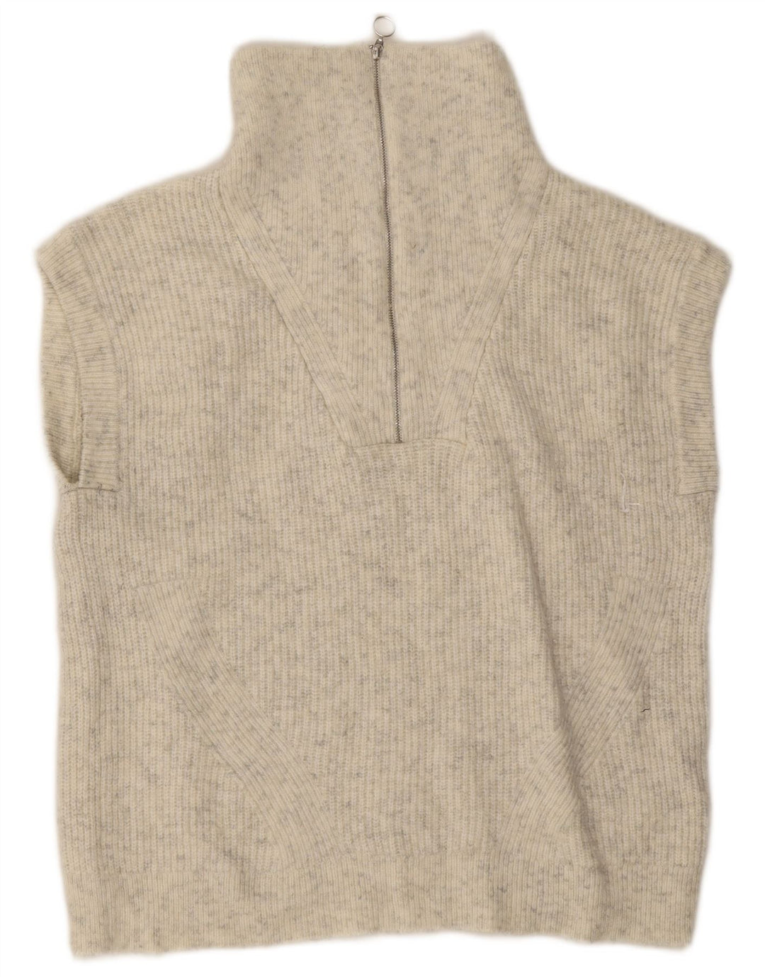 Marks & Spencer Débardeur surdimensionné pour femme UK 10 Petit gris moucheté
