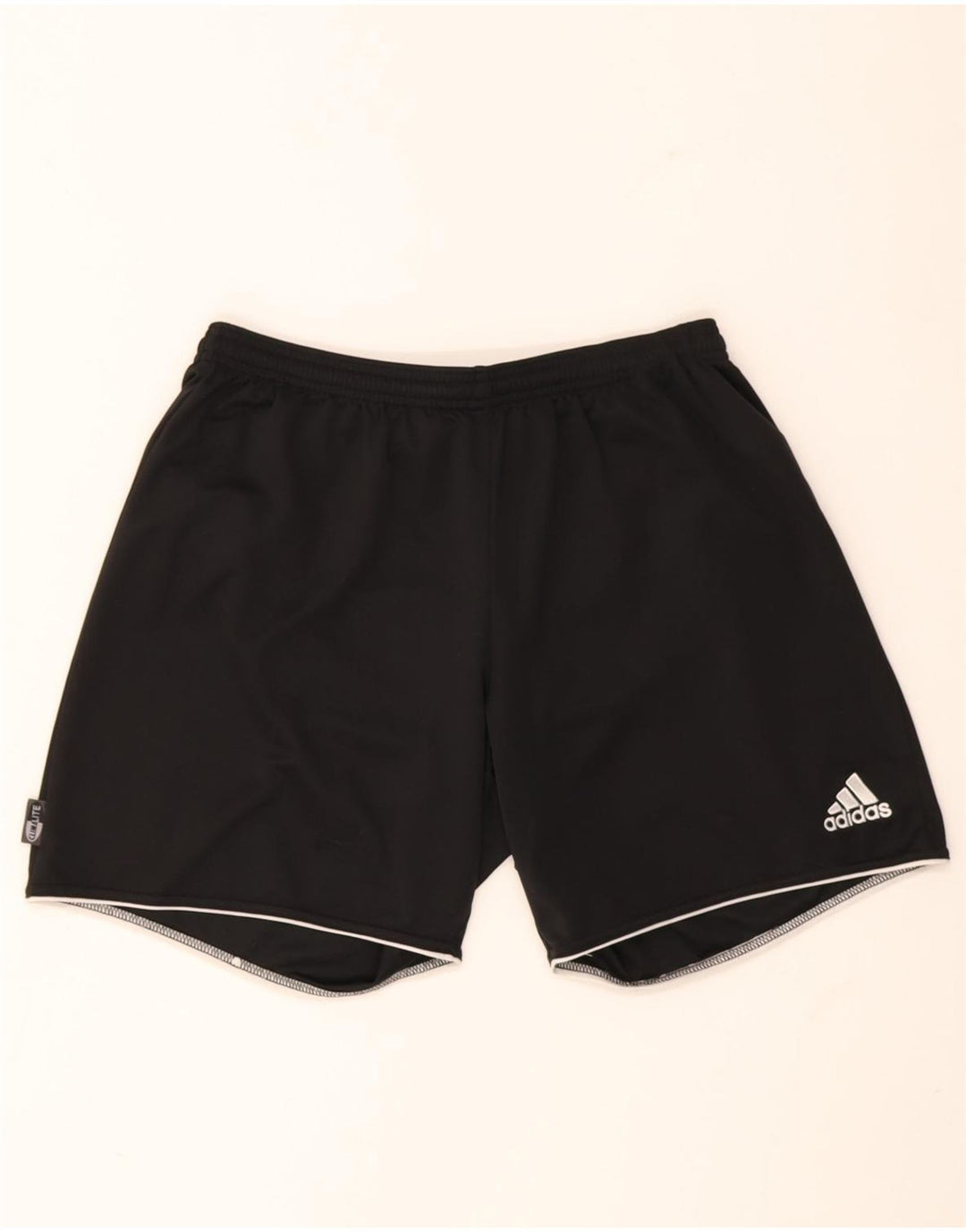 Adidas Short de sport Climalite pour homme, grand, noir, polyester