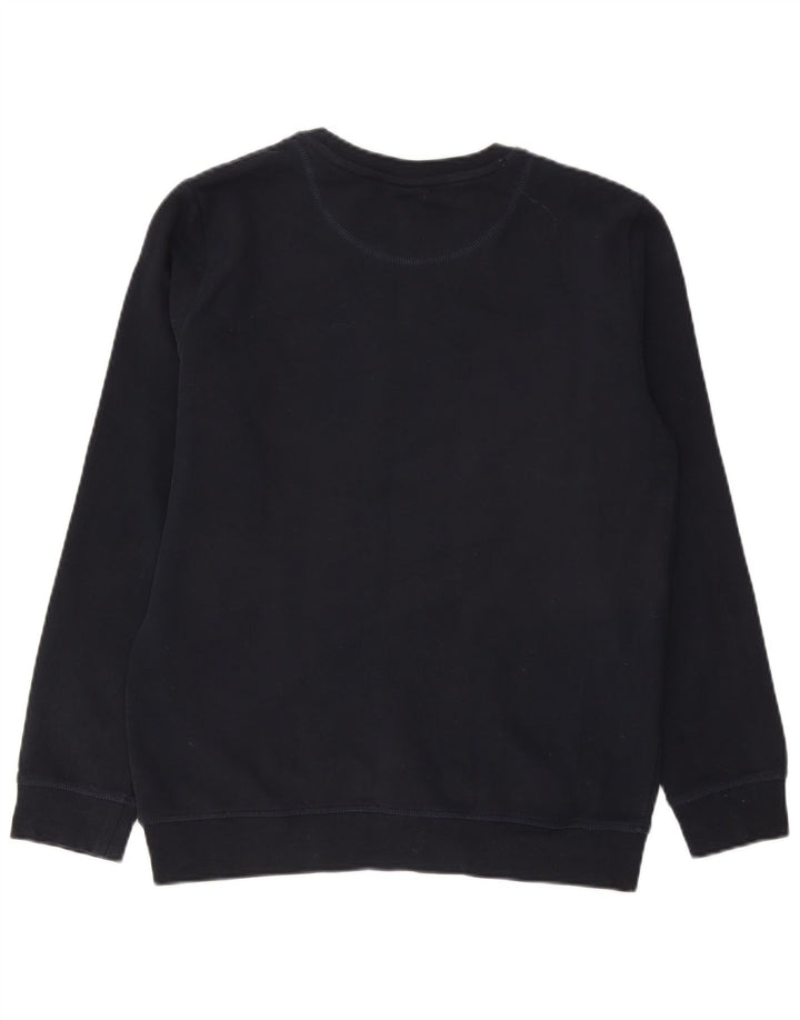 HELLY HANSEN Sweat-Shirt Graphique Homme XL Bleu Marine Coton