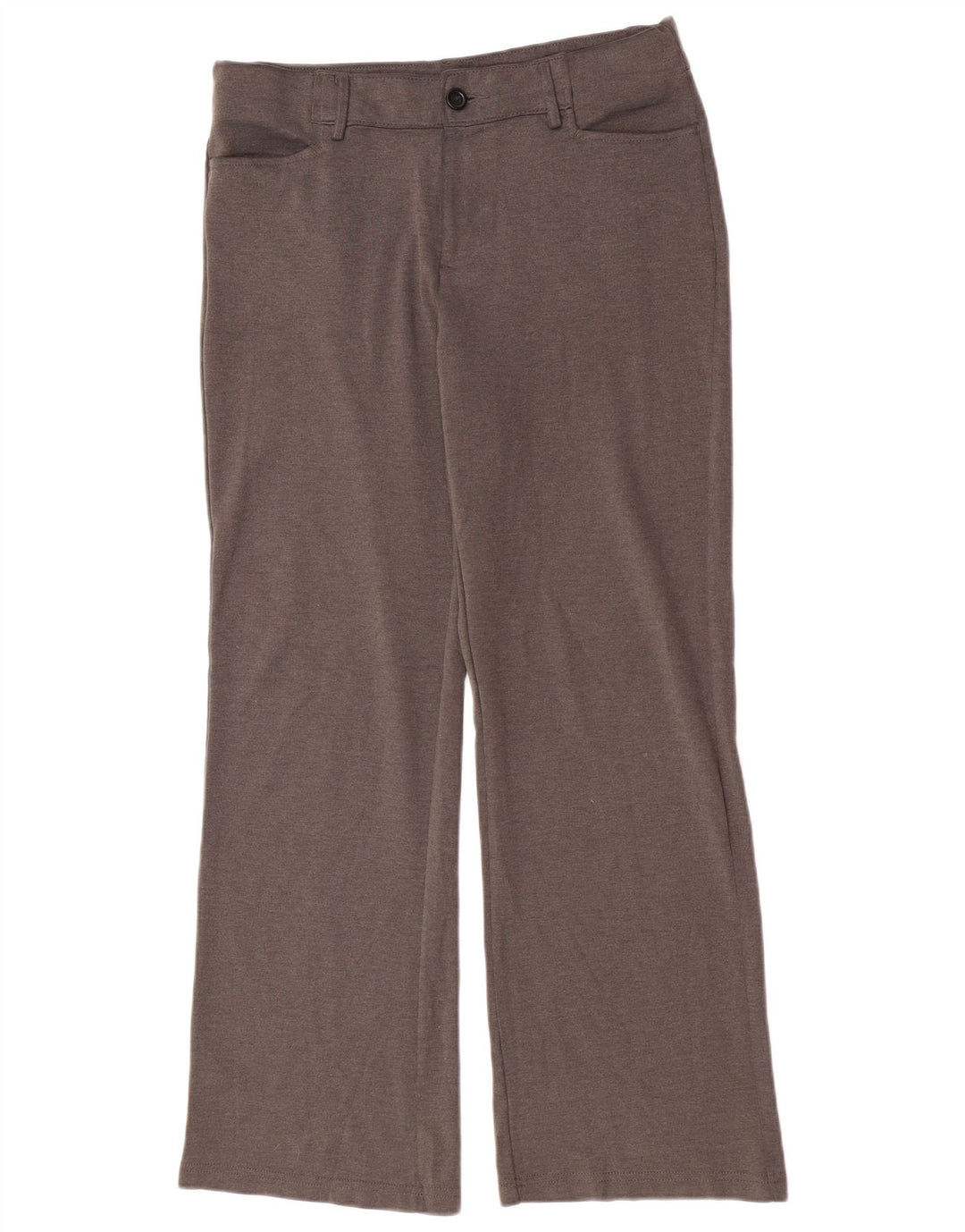 Lee Pantalon décontracté droit Riders pour femme W34 L31 Gris Polyester