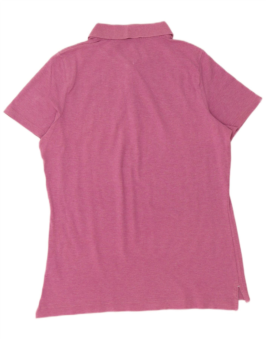 TOMMY HILFIGER Polo Coupe Classique Femme UK 18 XL Coton Rose