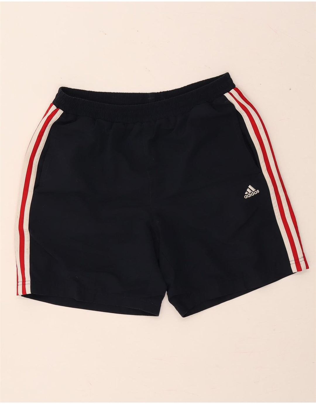 ADIDAS Short de sport garçon 15-16 ans Bleu marine Colourblock Polyester