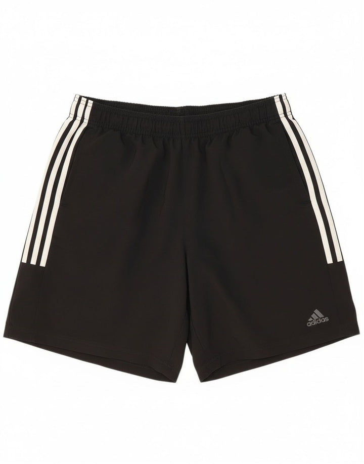 Adidas Short de sport pour homme Large Noir Polyester