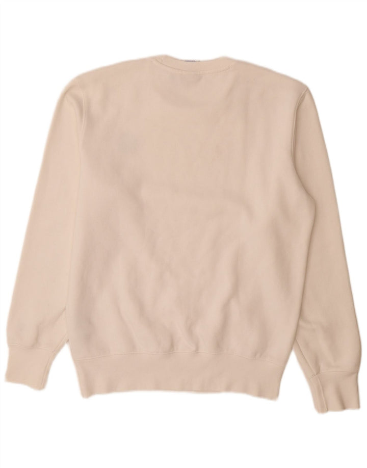 Champion Sweat-shirt pour homme en coton blanc Petit