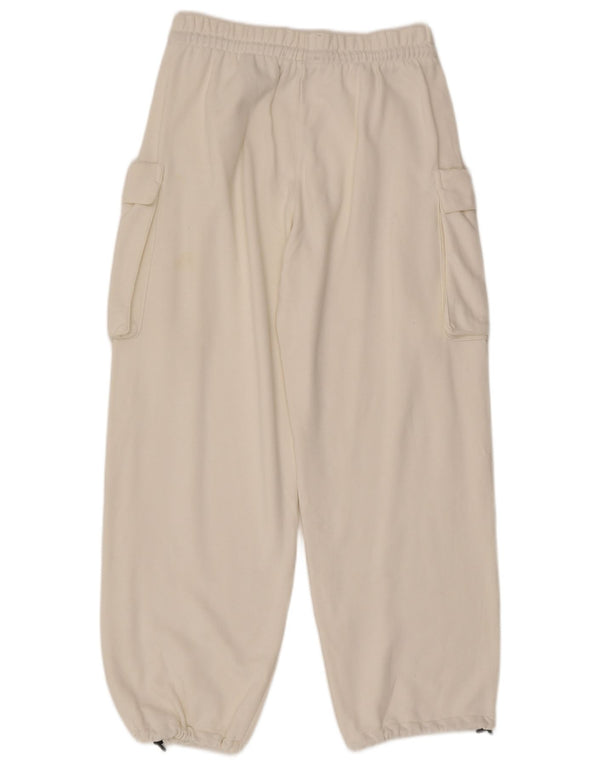Replay Pantalon de Survêtement Cargo Homme Joggers Small Blanc Coton