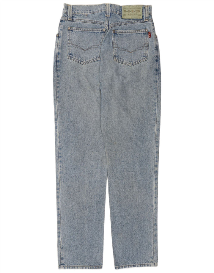 H.I.S Jean Taille Haute Femme W30 L30 Bleu