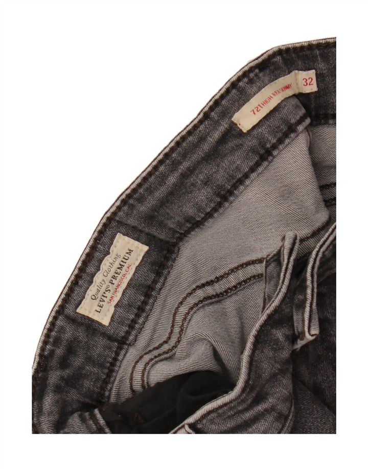 Levi's Jean Skinny Taille Haute 721 Femme W32 L30 Gris