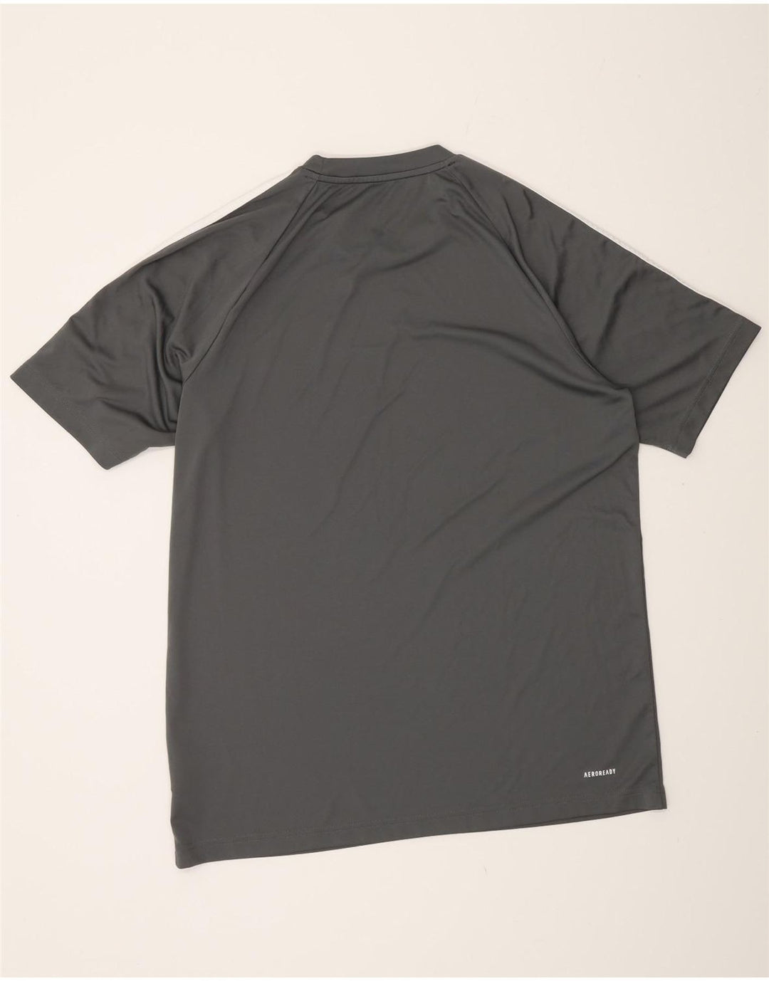 Adidas Hommes Aeroready T-Shirt Haut Grand Gris Polyester