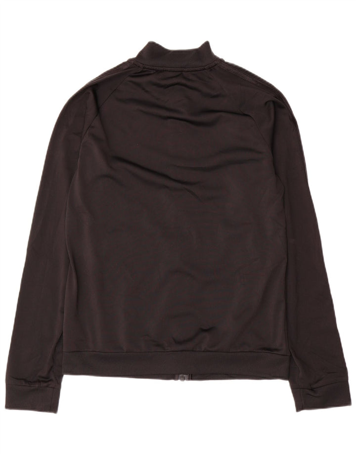 Adidas Veste de survêtement pour femme UK 8/10 Petit Noir Polyester