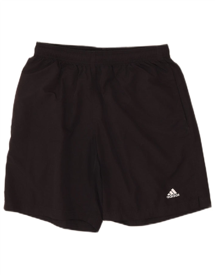 ADIDAS Short de sport pour hommes petit noir polyester