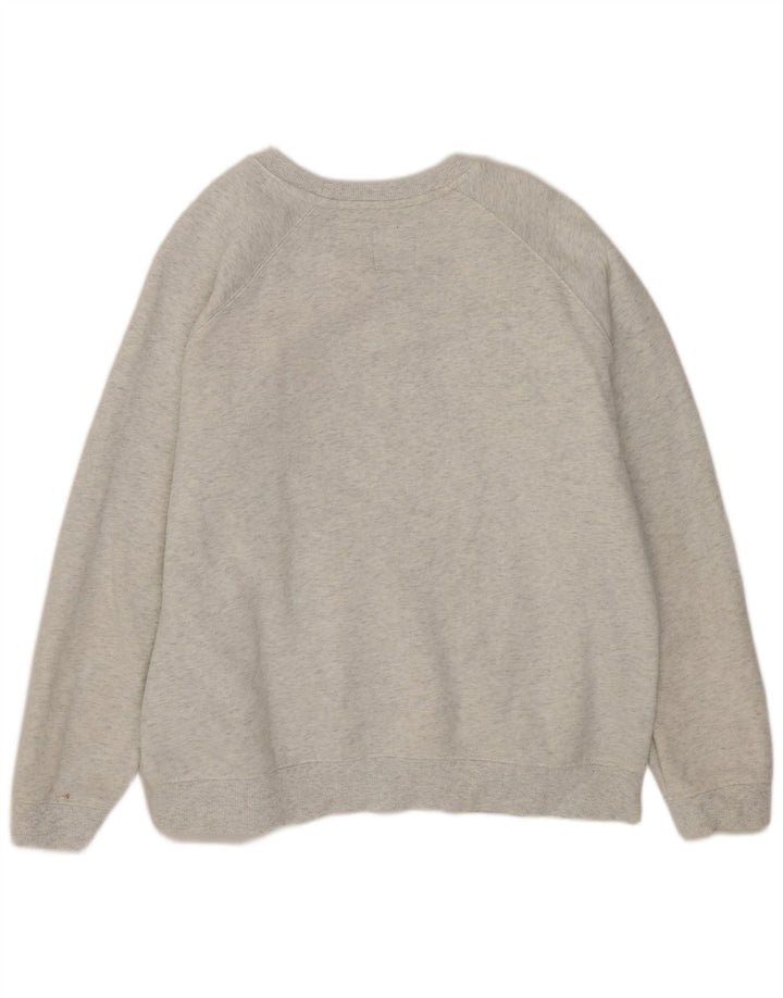 Crew Clothing Sweat-shirt surdimensionné pour femme UK 18 XL Gris moucheté