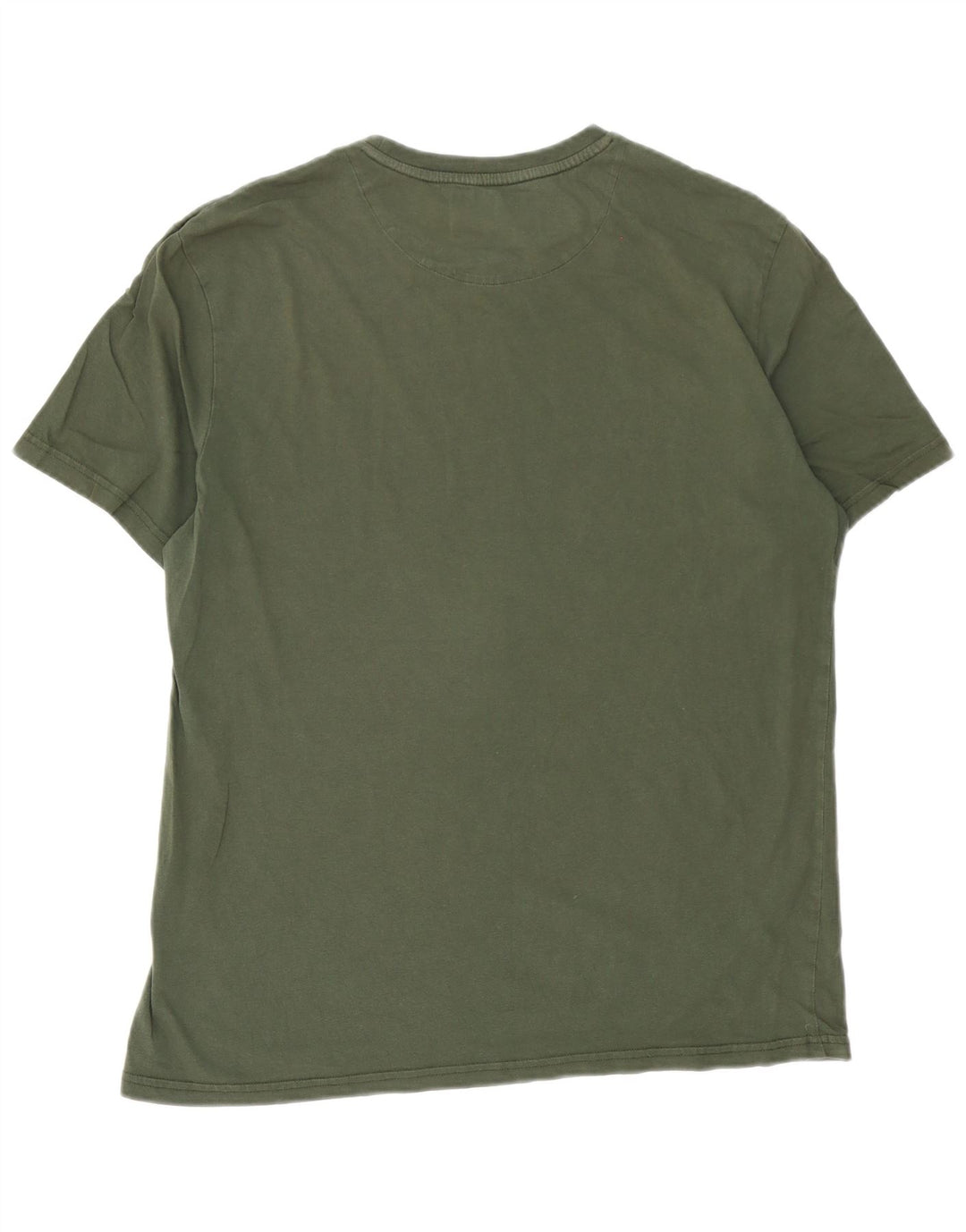 Lyle & Scott T-Shirt Homme Top XL Kaki Coton