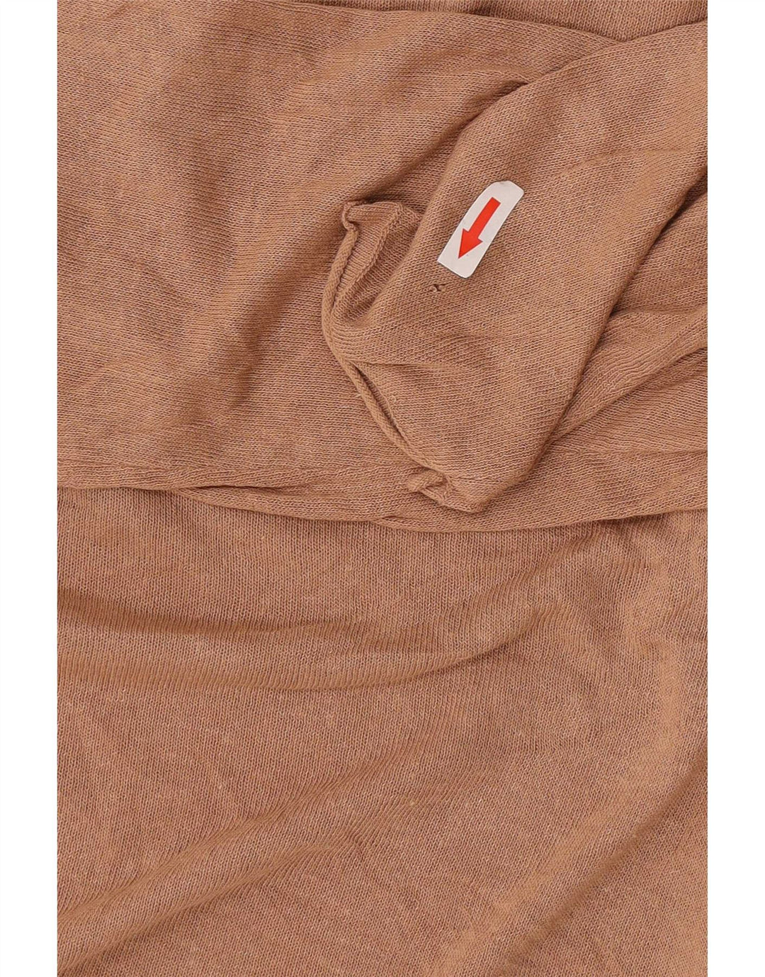 Zara Femme Top Manches Longues UK 14 Beige Moyen