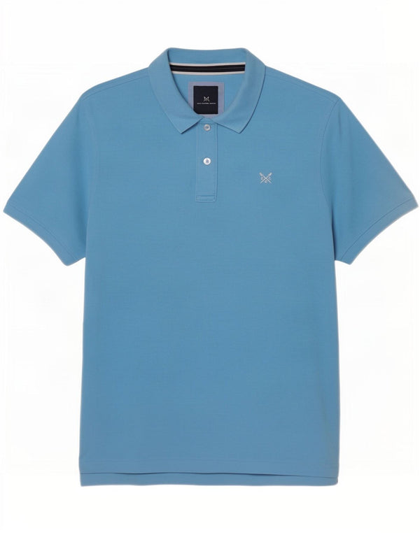 Crew Clothing Polo Homme Grand Bleu Coton