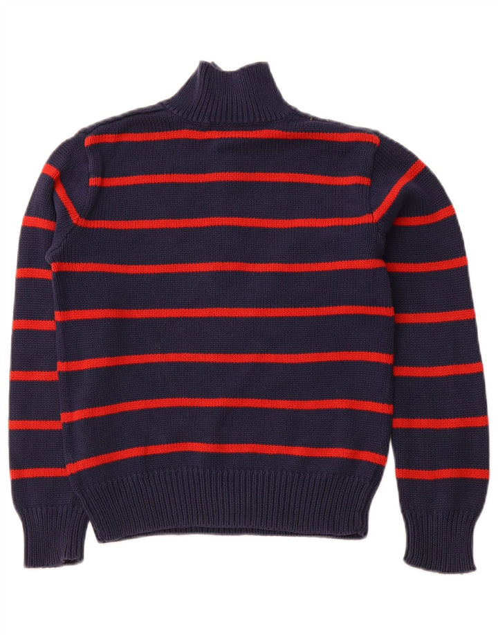POLO RALPH LAUREN Pull à col zippé pour garçon 7-8 ans Petit Bleu marine