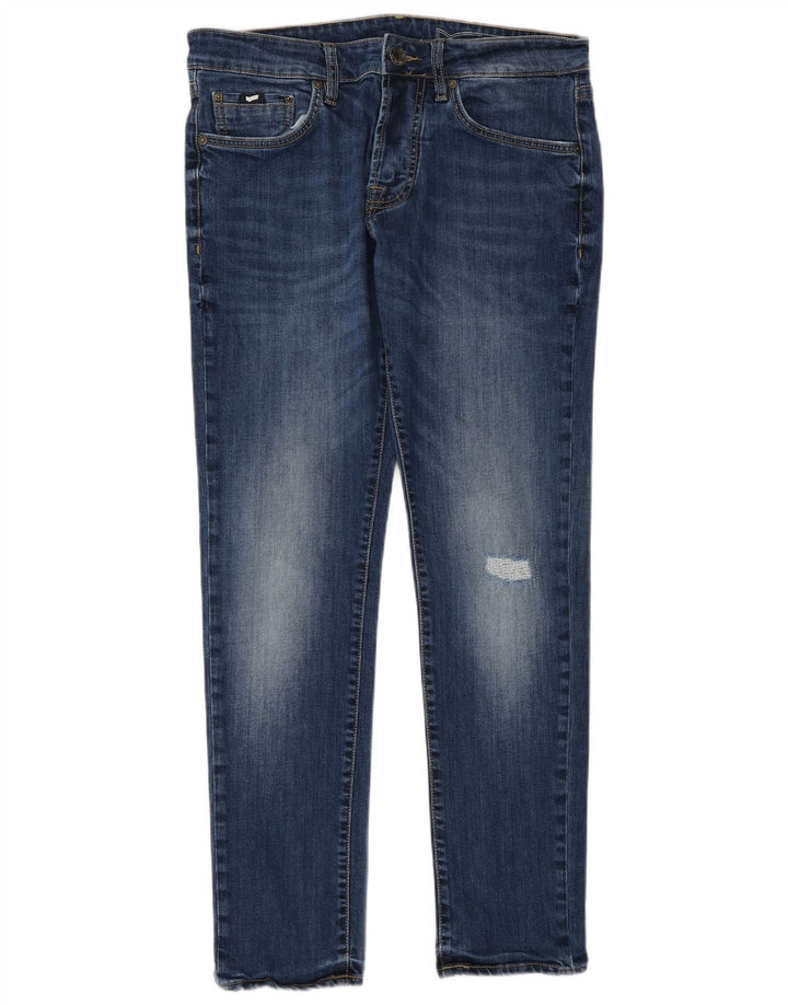 Gap Jean slim effet vieilli W32 L32 bleu coton