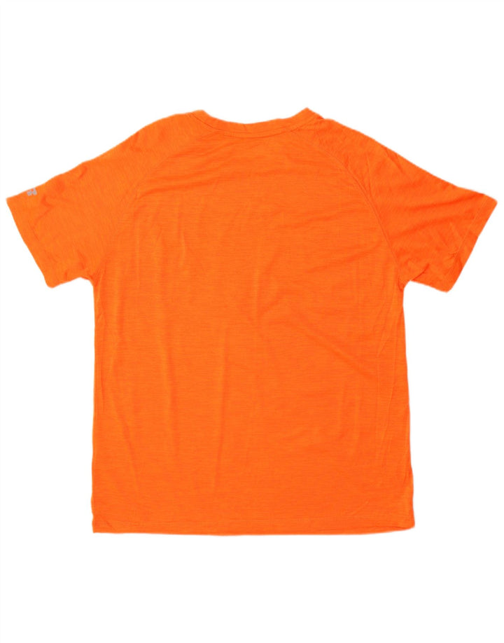 Russell Athletic T-shirt graphique pour homme UK 42/44 Large Orange