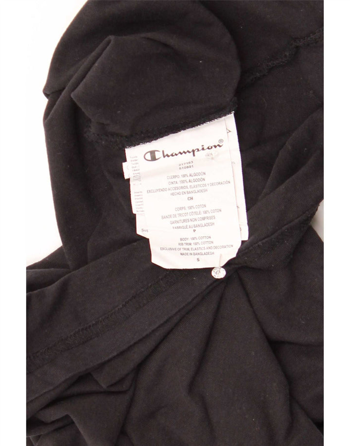 Champion T-Shirt Homme Haut Petit Coton Noir