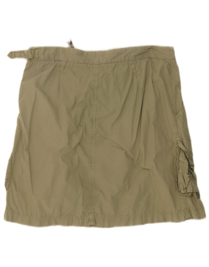 WOOLRICH Mini jupe cargo W29 en coton kaki moyen pour femme