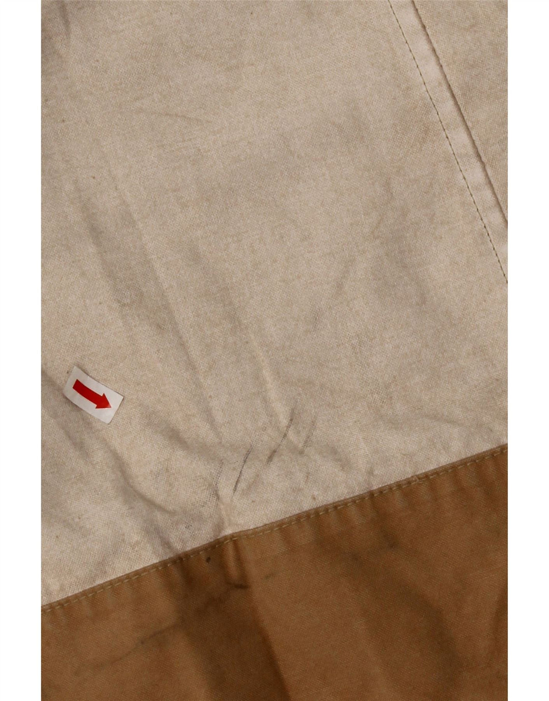 MURPHY & NYE Manteau croisé pour femme UK 14 Coton beige moyen