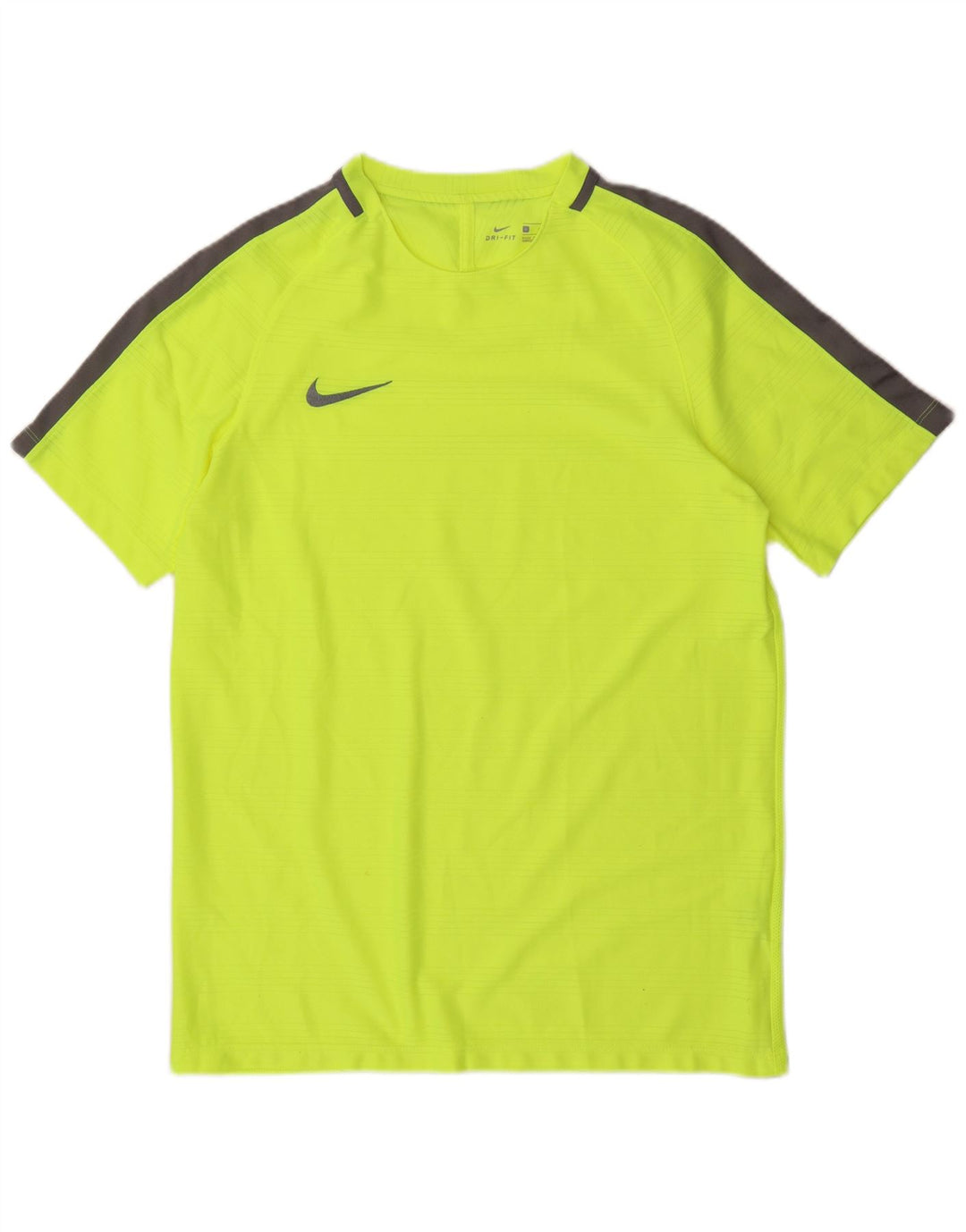 Nike Hommes Dri Fit T-Shirt Haut Large Vert Colorblock Polyester