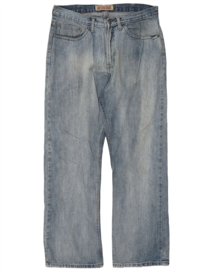 Wrangler Jean bootcut coupe décontractée pour homme W34 L32 Bleu