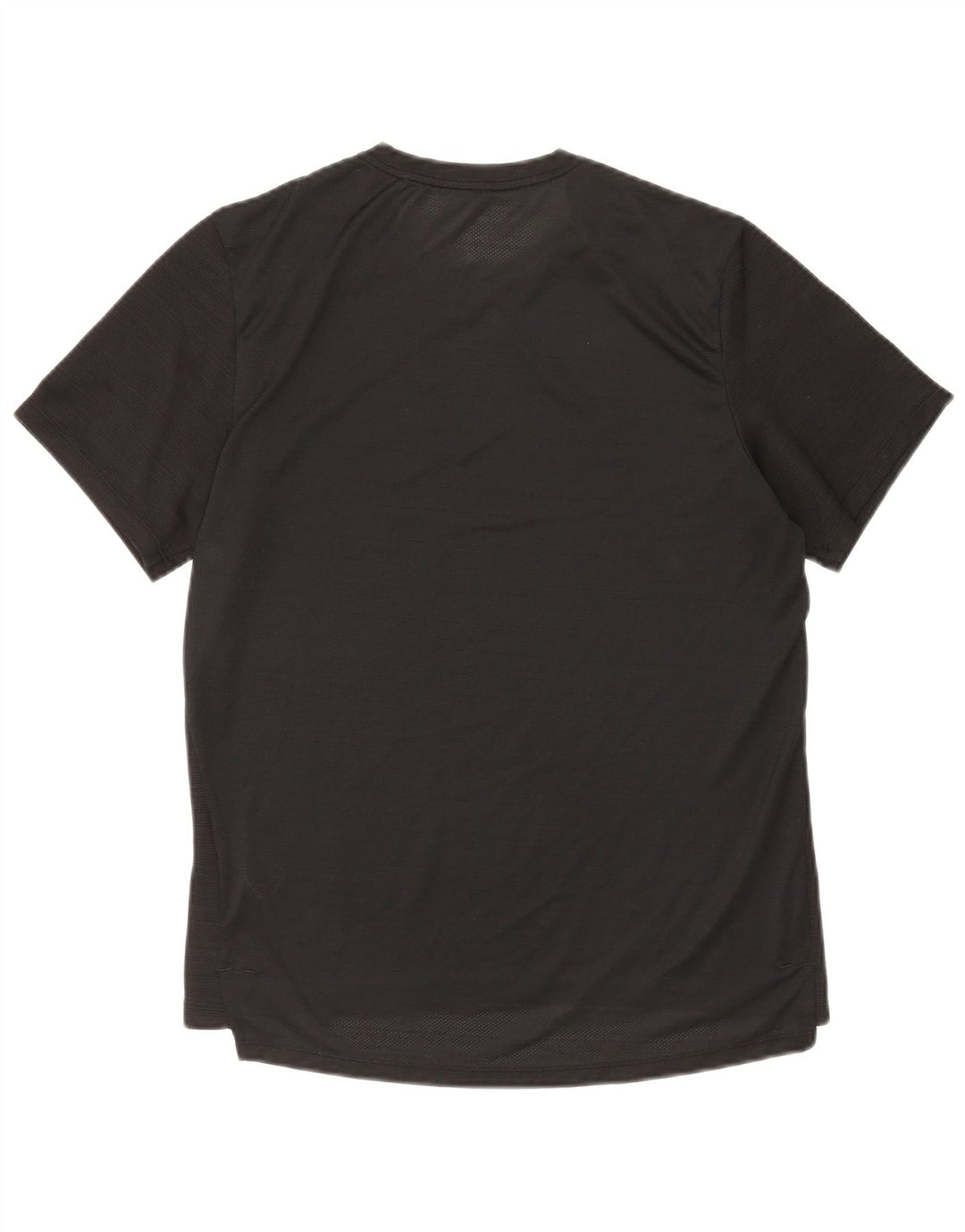 Nike T-shirt Dri Fit pour homme en polyester à fines rayures noires moyennes