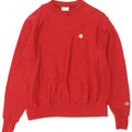 Champion Reverse Weave Sweatshirt Pull Homme Rouge Moyen Coton