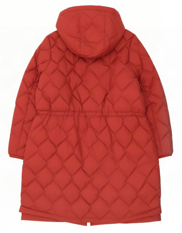 Marks & Spencer Manteau rembourré à capuche pour femme UK 22 3XL Rouge Polyamide