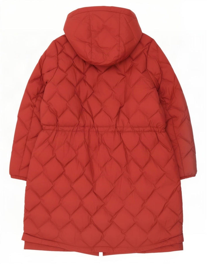Marks & Spencer Manteau rembourré à capuche pour femme UK 22 3XL Rouge Polyamide