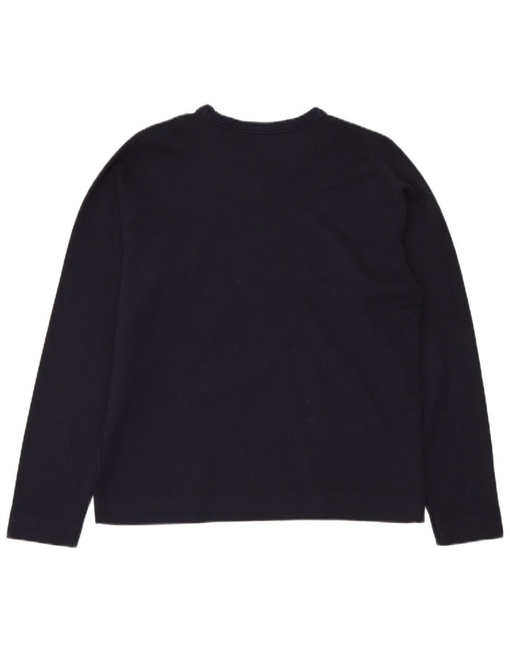 TED BAKER Pull col V pour homme Taille 5 XL Bleu marine Coton