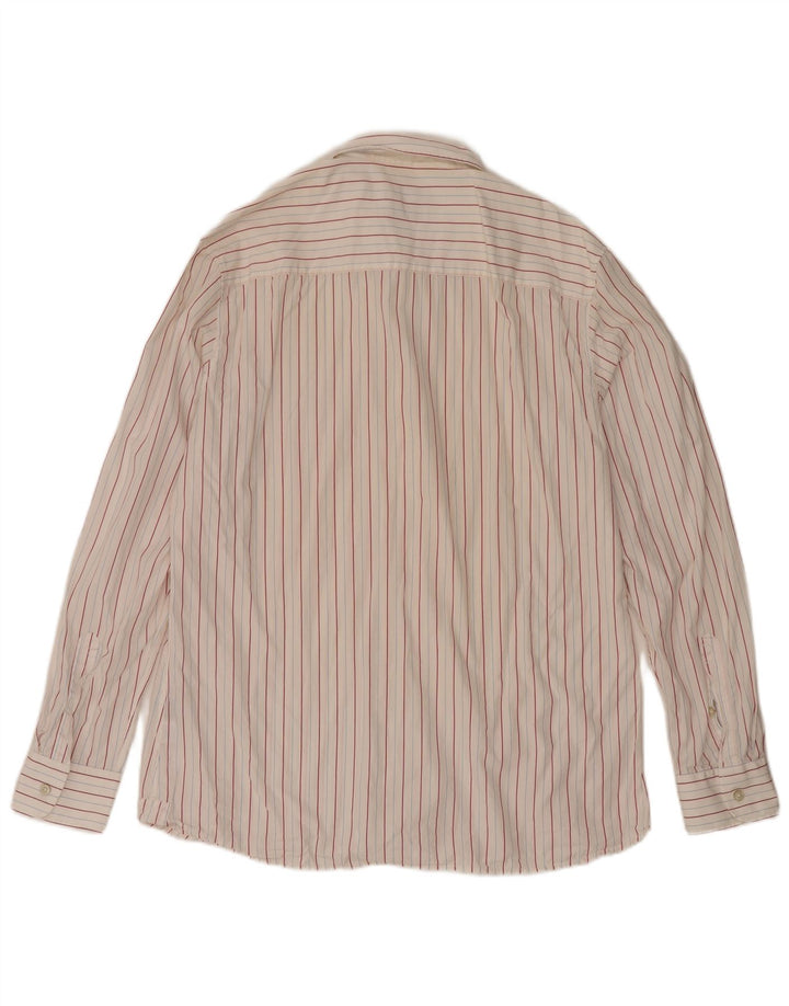 Chemise homme North Sails 2XL coton blanc à fines rayures
