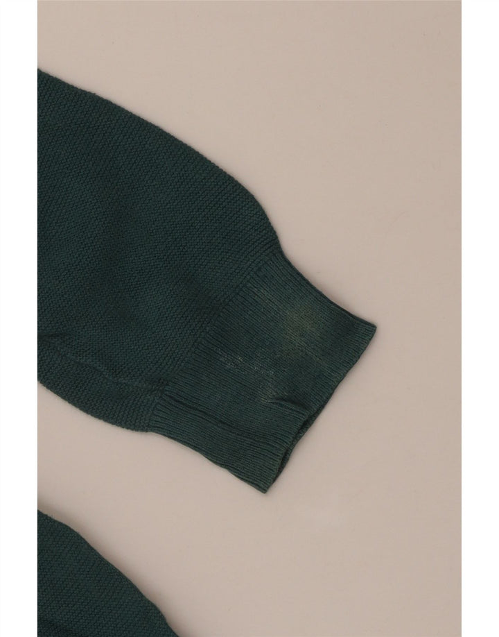 IZOD Pull surdimensionné à col en V pour femme UK 10 Petit Vert