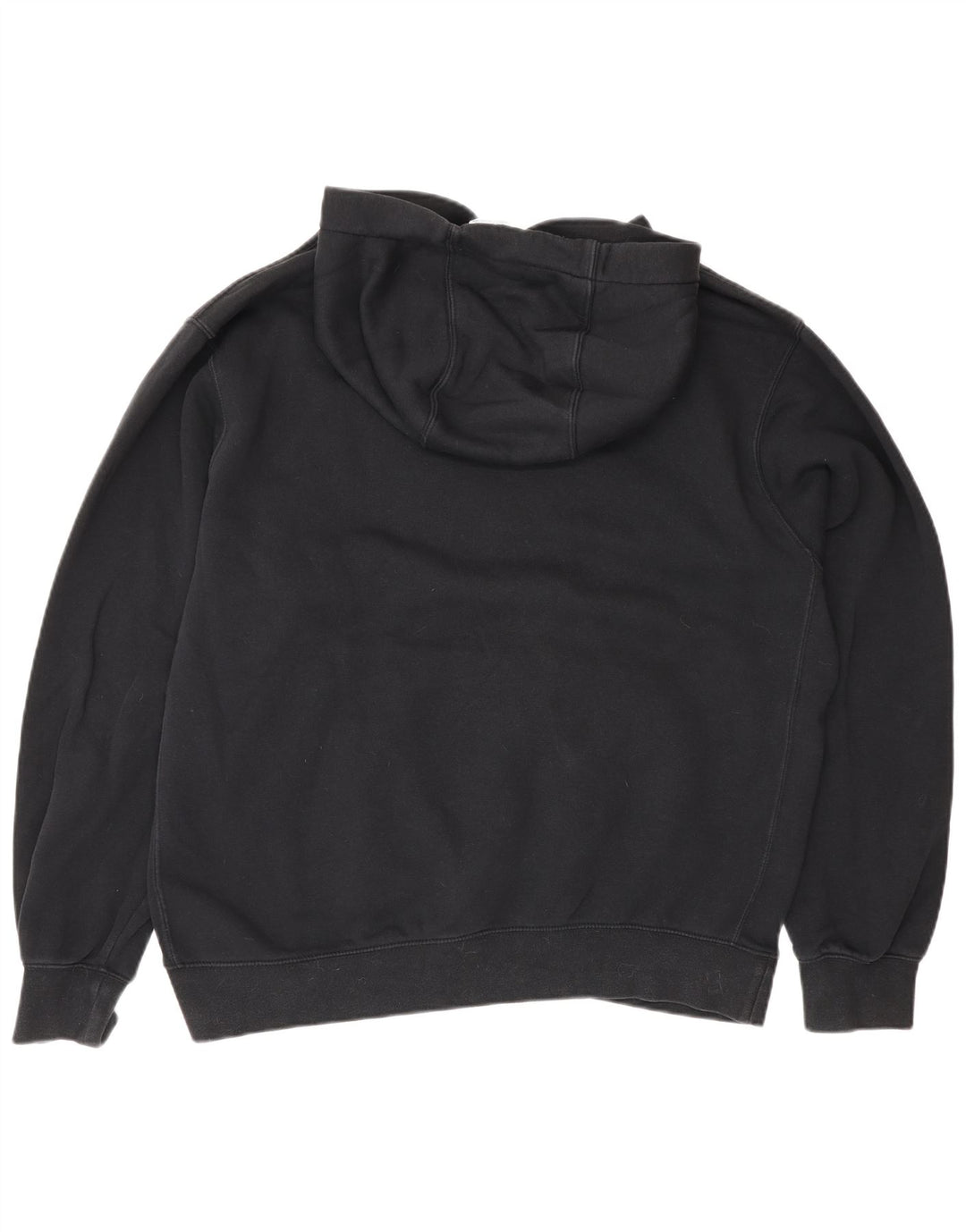 Nike Pull à capuche pour homme en coton noir moyen
