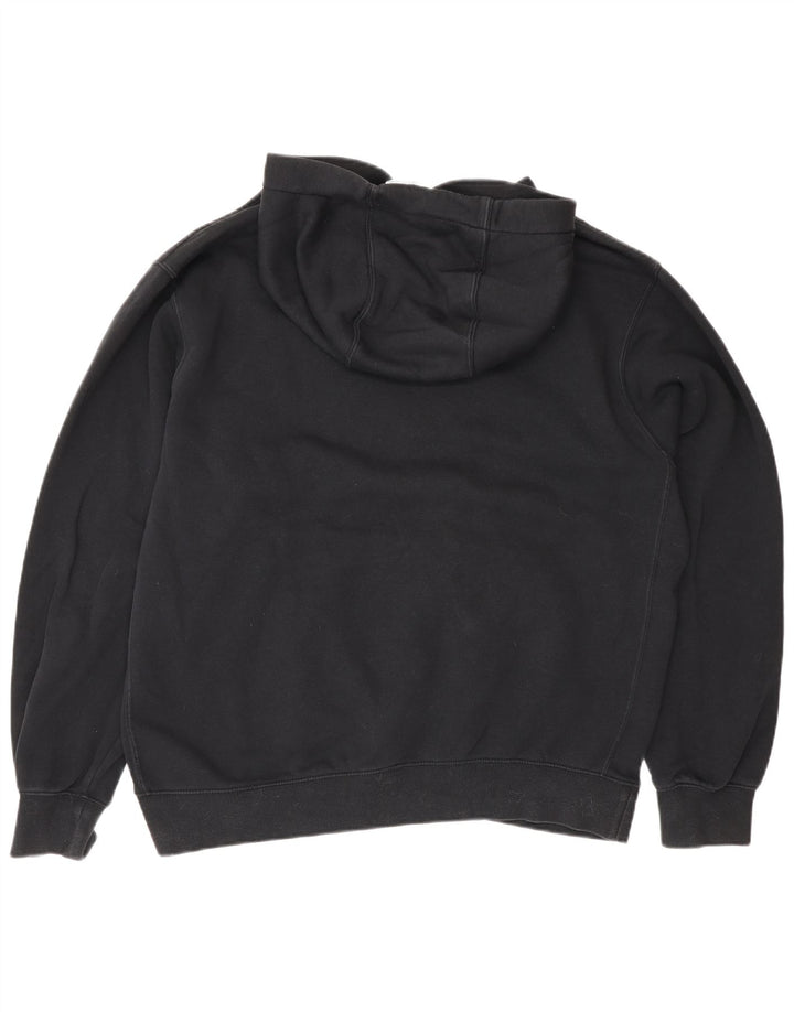 Nike Pull à capuche pour homme en coton noir moyen