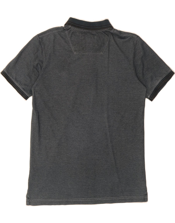 TIMBERLAND Polo Homme Regular Fit Large Bleu Marine Coton