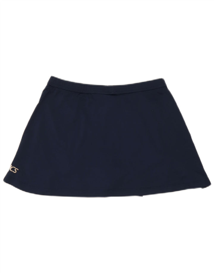 Asics Jupe-short Femme UK 12 Medium Bleu Marine Polyester