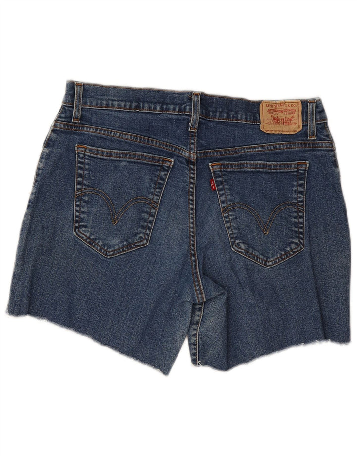 LEVI'S Short en jean coupe décontractée 550 pour femme US 14 XL W32 Bleu coton